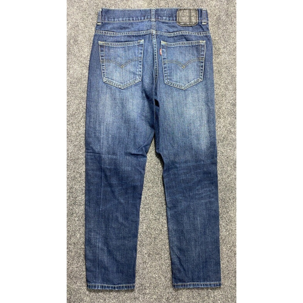 Levis 508 Taper jeans Boys 16 Tapered Leg Blue Denim Faded 28x28